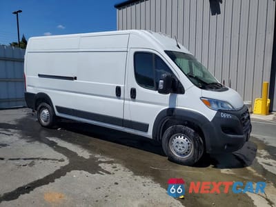 Czwarte zdjęcie samochodu z boku: 2026 RAM PROMASTER 2500 DELIVERY VAN VIN:3C6LRVDG7TE154277 - miniatura