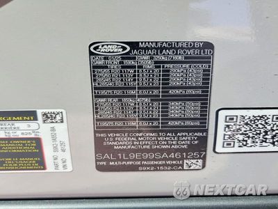 Zdjęcie 13 z 13 samochodu: 2025 LAND ROVER RANGE ROVER SPORT DYNAMIC SE VIN:SAL1L9E99SA461257 - miniatura