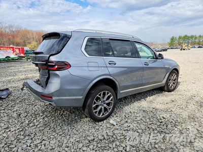 Trzecie zdjęcie samochodu z tyłu: 2024 BMW X7 XDRIVE40I VIN:5UX23EM04R9V39834 - miniatura