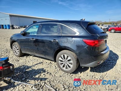 Drugie zdjęcie samochodu z przodu: 2014 ACURA MDX TECHNOLOGY VIN:5FRYD4H43EB038304 - miniatura