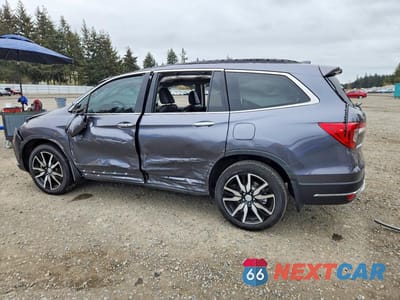 Drugie zdjęcie samochodu z przodu: 2022 HONDA PILOT TOURING VIN:5FNYF5H67NB029186 - miniatura