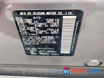 Zdjęcie 13 z 13 samochodu: 2012 INFINITI QX56 BASE VIN:JN8AZ2NF9C9518616 - miniatura