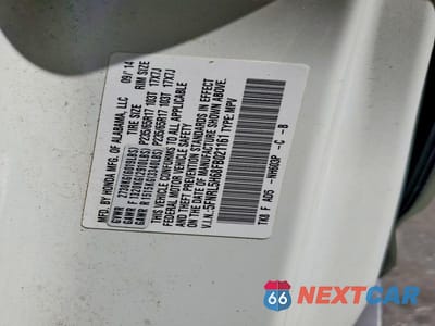 Zdjęcie 13 z 13 samochodu: 2015 HONDA ODYSSEY EXL VIN:5FNRL5H68FB021161 - miniatura