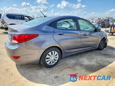 Trzecie zdjęcie samochodu z tyłu: 2017 HYUNDAI ACCENT SE VIN:KMHCT4AE1HU187755 - miniatura
