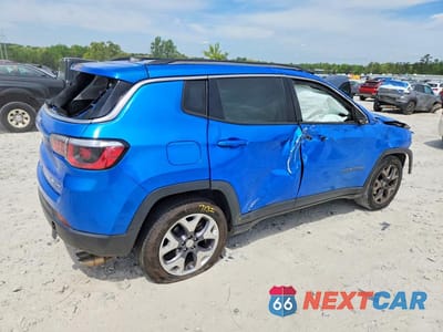 Trzecie zdjęcie samochodu z tyłu: 2020 JEEP COMPASS LIMITED VIN:3C4NJCCB1LT218490 - miniatura