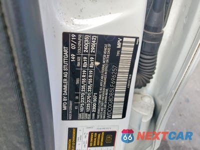 Zdjęcie 12 z 12 samochodu: 2020 MERCEDES-BENZ GLC 300 VIN:WDC0G8DB5LF696257 - miniatura