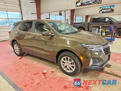Czwarte zdjęcie samochodu z boku: 2024 CHEVROLET EQUINOX LT VIN:3GNAXUEG5RL105427 - miniatura