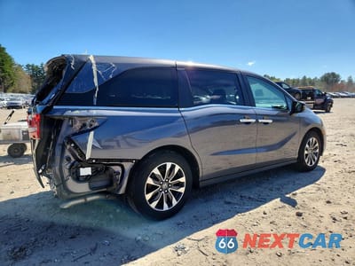 Trzecie zdjęcie samochodu z tyłu: 2024 HONDA ODYSSEY EXL VIN:5FNRL6H62RB034031 - miniatura