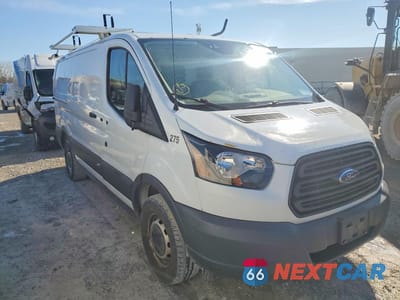 Czwarte zdjęcie samochodu z boku: 2018 FORD TRANSIT 250 UTILITY / SERVICE VAN VIN:1FTYR1YM6JKB23376 - miniatura