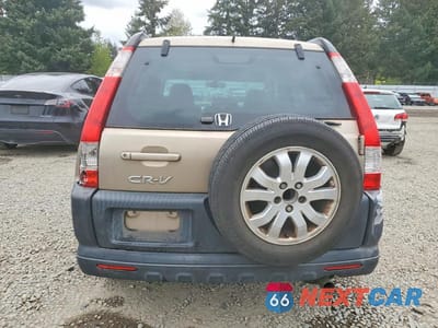 Zdjęcie 6 z 12 samochodu: 2006 HONDA CR-V EX VIN:JHLRD68826C020351 - miniatura