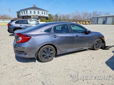 Trzecie zdjęcie samochodu z tyłu: 2019 HONDA CIVIC LX VIN:2HGFC2F6XKH543459 - miniatura