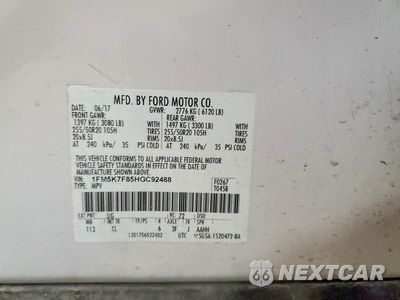 Zdjęcie 12 z 12 samochodu: 2017 FORD EXPLORER VIN:1FM5K7F85HGC92488 - miniatura
