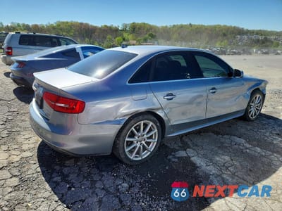 Trzecie zdjęcie samochodu z tyłu: 2016 AUDI A4 PREMIUM S-LINE VIN:WAUBFAFL0GN009497 - miniatura