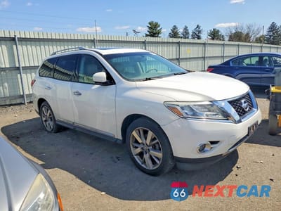 Czwarte zdjęcie samochodu z boku: 2013 NISSAN PATHFINDER S VIN:5N1AR2MM8DC673895 - miniatura