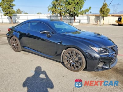 Czwarte zdjęcie samochodu z boku: 2015 LEXUS RC F BASE VIN:JTHHP5BCXF5000424 - miniatura
