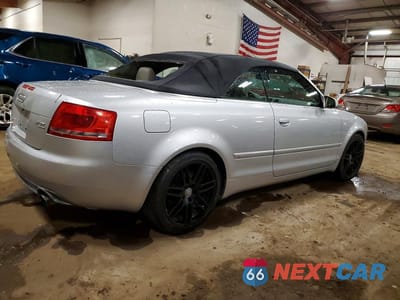 Trzecie zdjęcie samochodu z tyłu: 2009 AUDI A4 2.0T CABRIOLET QUATTRO VIN:WAUDF48H59K009762 - miniatura