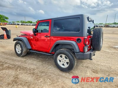 Drugie zdjęcie samochodu z przodu: 2017 JEEP WRANGLER SPORT VIN:1C4AJWAGXHL705673 - miniatura