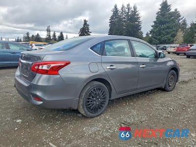 Trzecie zdjęcie samochodu z tyłu: 2017 NISSAN SENTRA S VIN:3N1AB7AP1HY385432 - miniatura