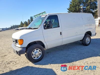 2007 FORD ECONOLINE E350 SUPER DUTY VAN 1FTSE34LX7DB07866 - główne zdjęcie licytacji z USA - miniatura