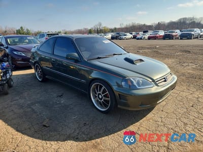 Czwarte zdjęcie samochodu z boku: 1999 HONDA CIVIC EX VIN:1HGEJ8240XL048710 - miniatura