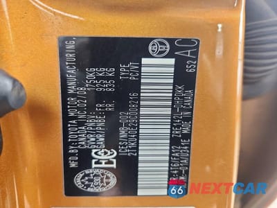 Zdjęcie 12 z 12 samochodu: 2009 TOYOTA MATRIX BASE VIN:2T1KU40E29C008216 - miniatura