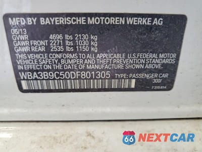 Zdjęcie 12 z 12 samochodu: 2013 BMW 335 XI VIN:WBA3B9C50DF801305 - miniatura