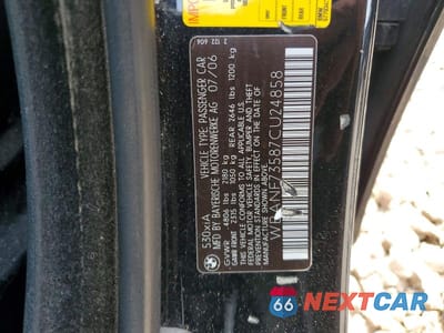 Zdjęcie 12 z 12 samochodu: 2007 BMW 530 XI VIN:WBANF73587CU24858 - miniatura