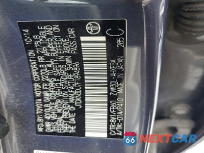Zdjęcie 14 z 14 samochodu: 2015 TOYOTA PRIUS TWO VIN:JTDKN3DU7F1894896 - miniatura