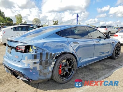 Trzecie zdjęcie samochodu z tyłu: 2026 TESLA MODEL S VIN:5YJSA1E6XTF556153 - miniatura
