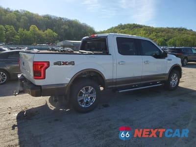 Trzecie zdjęcie samochodu z tyłu: 2015 FORD F150 SUPERCREW VIN:1FTEW1EF9FFC89165 - miniatura