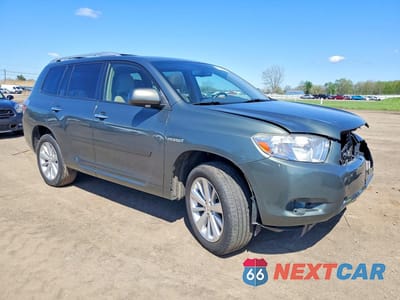 Czwarte zdjęcie samochodu z boku: 2008 TOYOTA HIGHLANDER HYBRID LIMITED VIN:JTEEW44A782005741 - miniatura