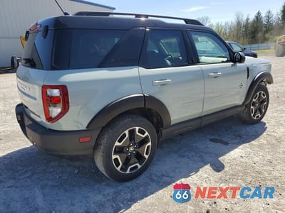 Trzecie zdjęcie samochodu z tyłu: 2021 FORD BRONCO SPORT OUTER BANKS VIN:3FMCR9C66MRB37467 - miniatura