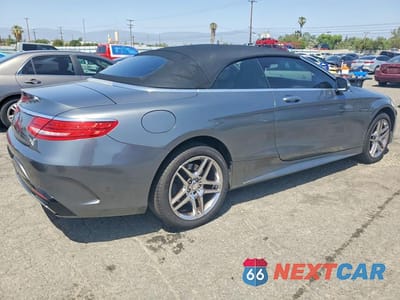 Trzecie zdjęcie samochodu z tyłu: 2017 MERCEDES-BENZ S 550 VIN:WDDXK8CB0HA024959 - miniatura