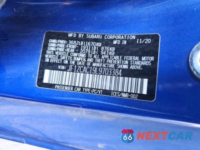 Zdjęcie 12 z 12 samochodu: 2020 SUBARU BRZ LIMITED VIN:JF1ZCAC19L9703384 - miniatura