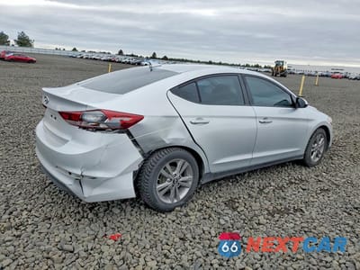 Trzecie zdjęcie samochodu z tyłu: 2017 HYUNDAI ELANTRA VALUE EDITION VIN:KMHD84LF2HU354913 - miniatura
