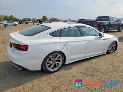 Trzecie zdjęcie samochodu z tyłu: 2023 AUDI A5 PREMIUM 40 VIN:WAUABCF51PA042598 - miniatura