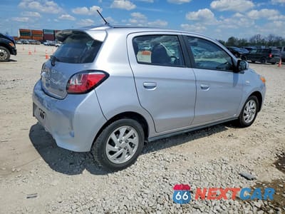 Trzecie zdjęcie samochodu z tyłu: 2024 MITSUBISHI MIRAGE ES VIN:ML32AUHJ9RH000414 - miniatura