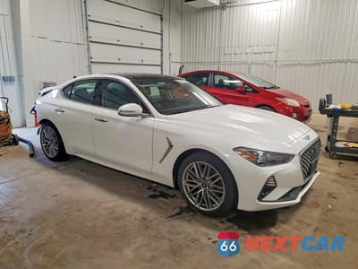 Czwarte zdjęcie samochodu z boku: 2021 GENESIS G70 2.0T VIN:KMTG34LAXMU075449 - miniatura