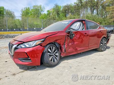 2021 NISSAN SENTRA SV 3N1AB8CV7MY293284 - główne zdjęcie licytacji z USA - miniatura