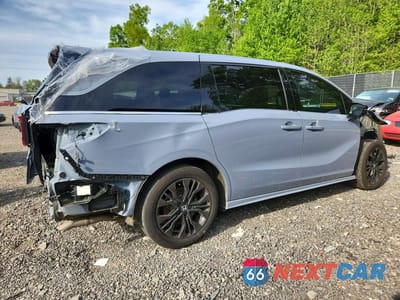 Trzecie zdjęcie samochodu z tyłu: 2025 HONDA ODYSSEY SPORT-L VIN:5FNRL6H78SB014896 - miniatura