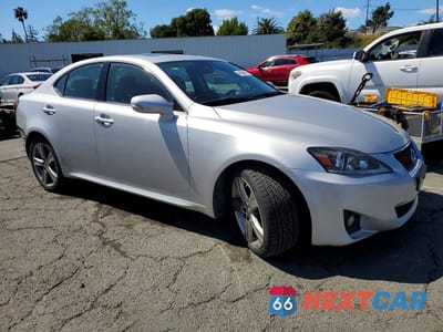 Czwarte zdjęcie samochodu z boku: 2011 LEXUS IS 250 BASE VIN:JTHBF5C21B5132772 - miniatura