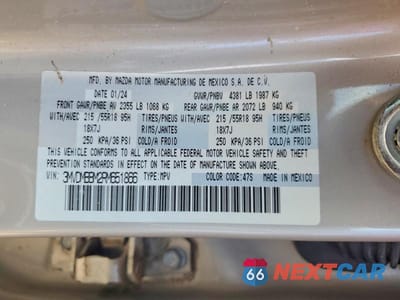 Zdjęcie 13 z 13 samochodu: 2024 MAZDA CX-30 SELECT VIN:3MVDMBBM2RM651866 - miniatura