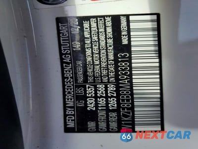 Zdjęcie 13 z 13 samochodu: 2021 MERCEDES-BENZ E 350 4MATIC VIN:W1KZF8EB8MA933813 - miniatura
