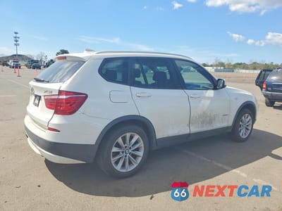 Trzecie zdjęcie samochodu z tyłu: 2013 BMW X3 XDRIVE28I VIN:5UXWX9C57D0D06959 - miniatura