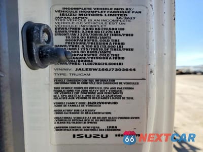 Zdjęcie 14 z 14 samochodu: 2017 ISUZU NRR VIN:JALE5W166J7303644 - miniatura