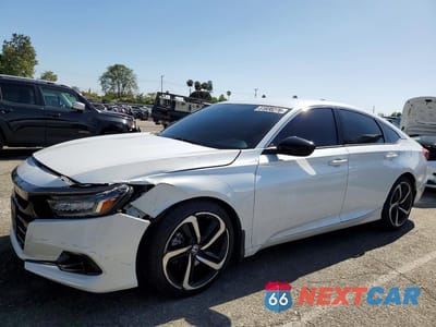 2022 HONDA ACCORD SPORT SE 1HGCV1F4XNA102939 - główne zdjęcie licytacji z USA - miniatura