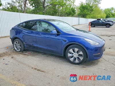 Czwarte zdjęcie samochodu z boku: 2022 TESLA MODEL Y VIN:7SAYGDEE0NA007341 - miniatura