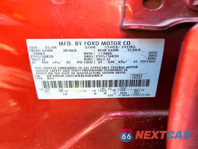 Zdjęcie 13 z 13 samochodu: 2008 FORD EDGE LIMITED VIN:2FMDK39C88BA82463 - miniatura