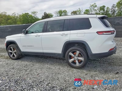 Drugie zdjęcie samochodu z przodu: 2021 JEEP GRAND CHEROKEE L LIMITED VIN:1C4RJKBG0M8150885 - miniatura