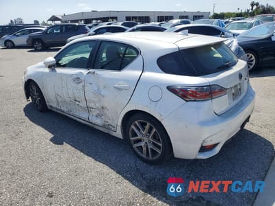 Drugie zdjęcie samochodu z przodu: 2016 LEXUS CT 200 VIN:JTHKD5BH3G2270110 - miniatura